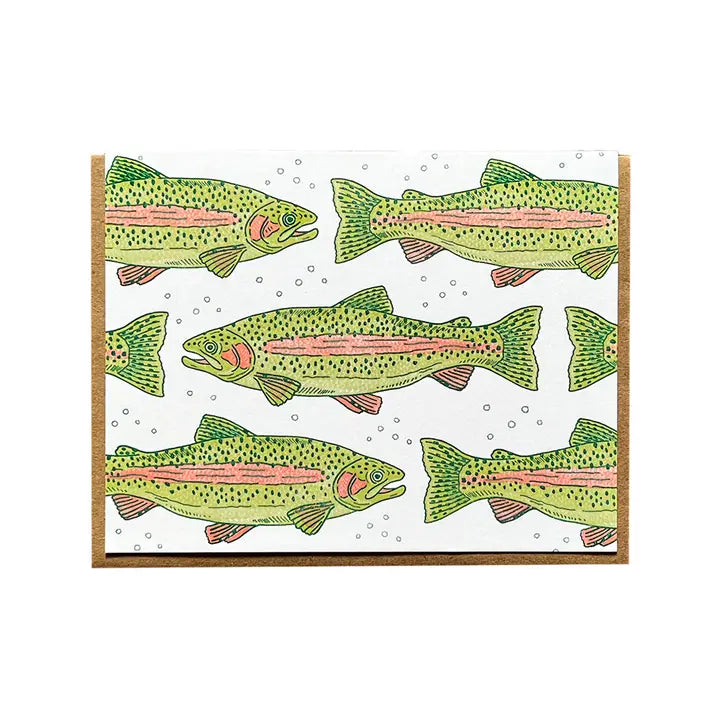 Rainbow Trout Card